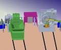 Hydraulic crane
